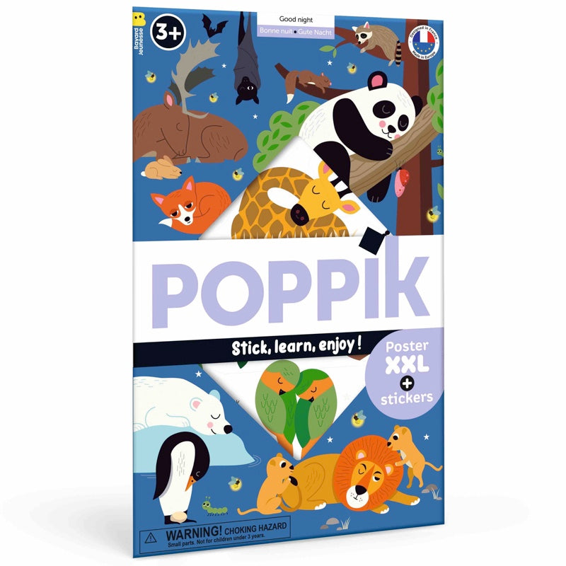 Poppik Discovery Sticker Poster // Good Night
