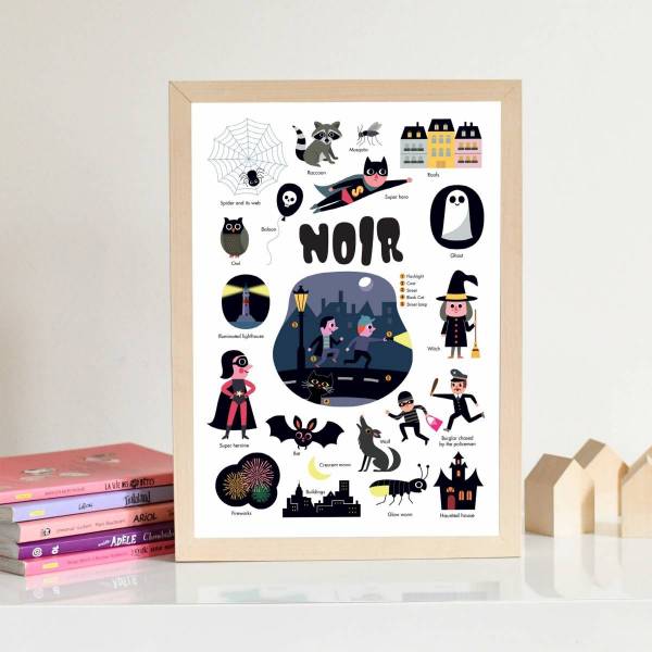 Poppik Mini Sticker Poster // Bouh