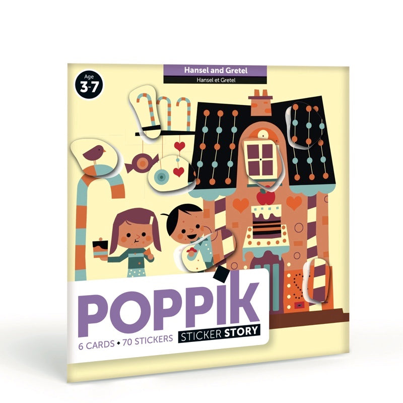 Poppik Sticker Stories // Hansel and Gretel