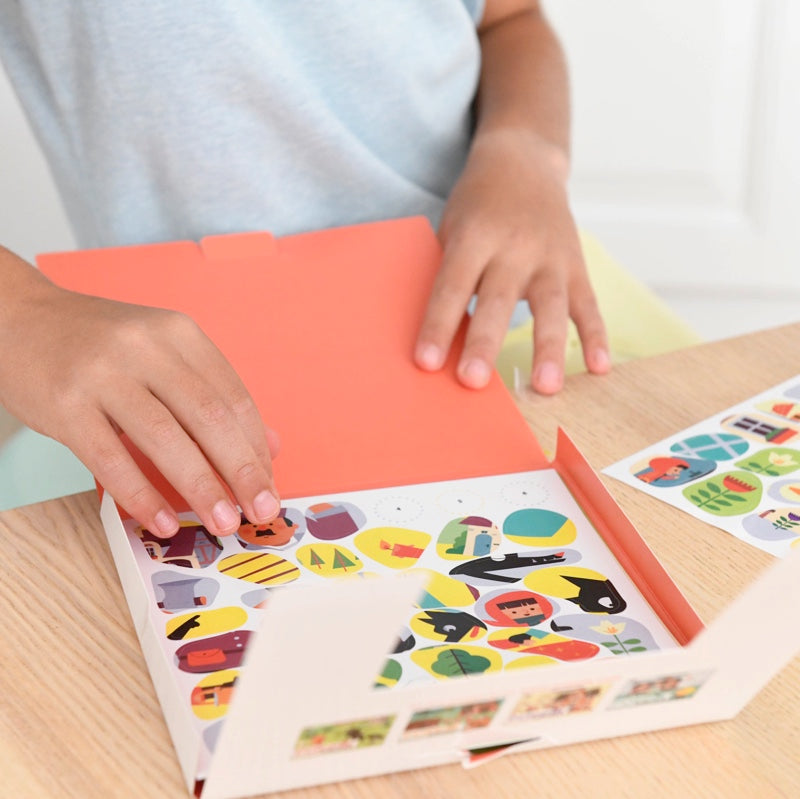 Poppik Sticker Stories // Goldilocks (and the Three Bears)