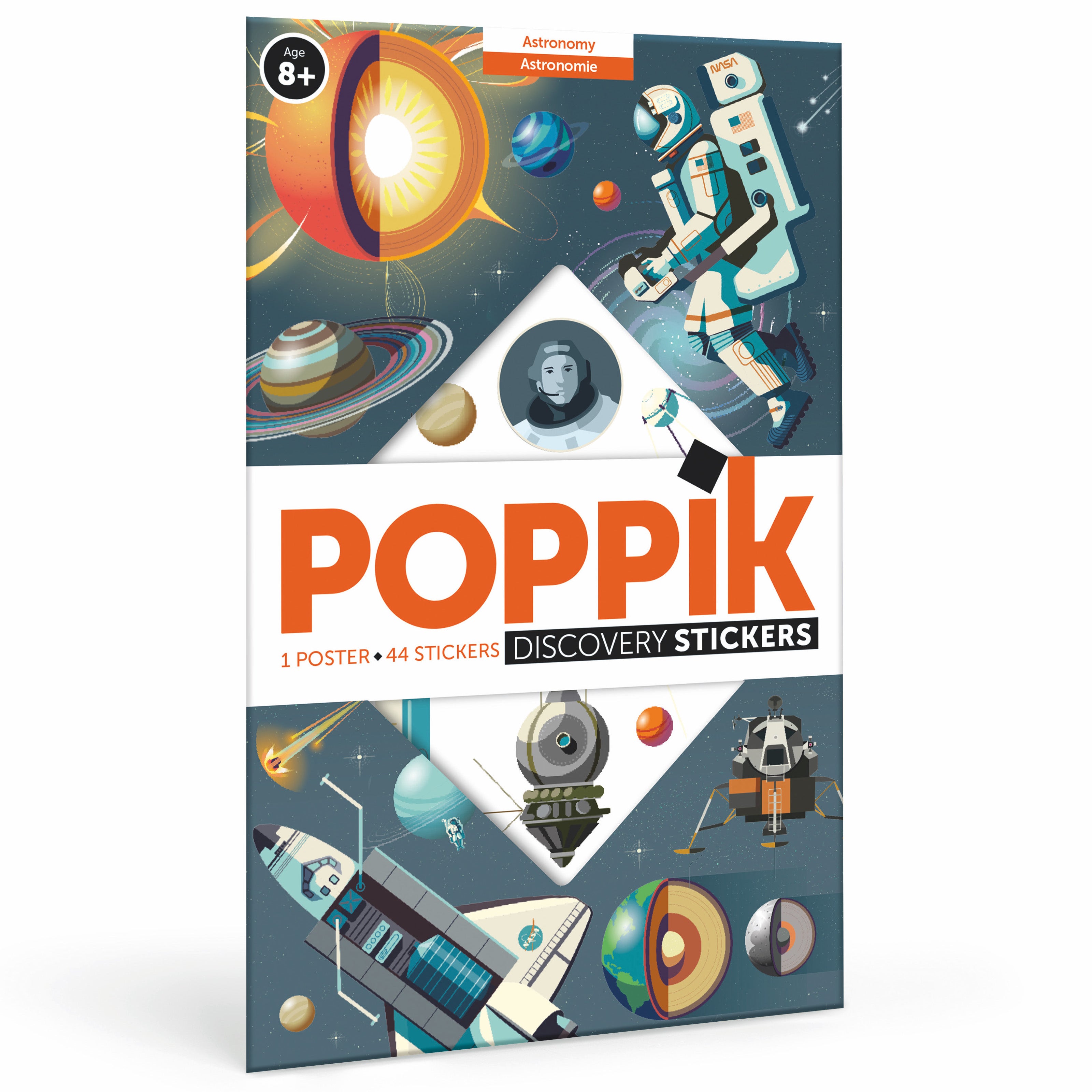 Poppik Discovery Sticker Poster // Astronomy
