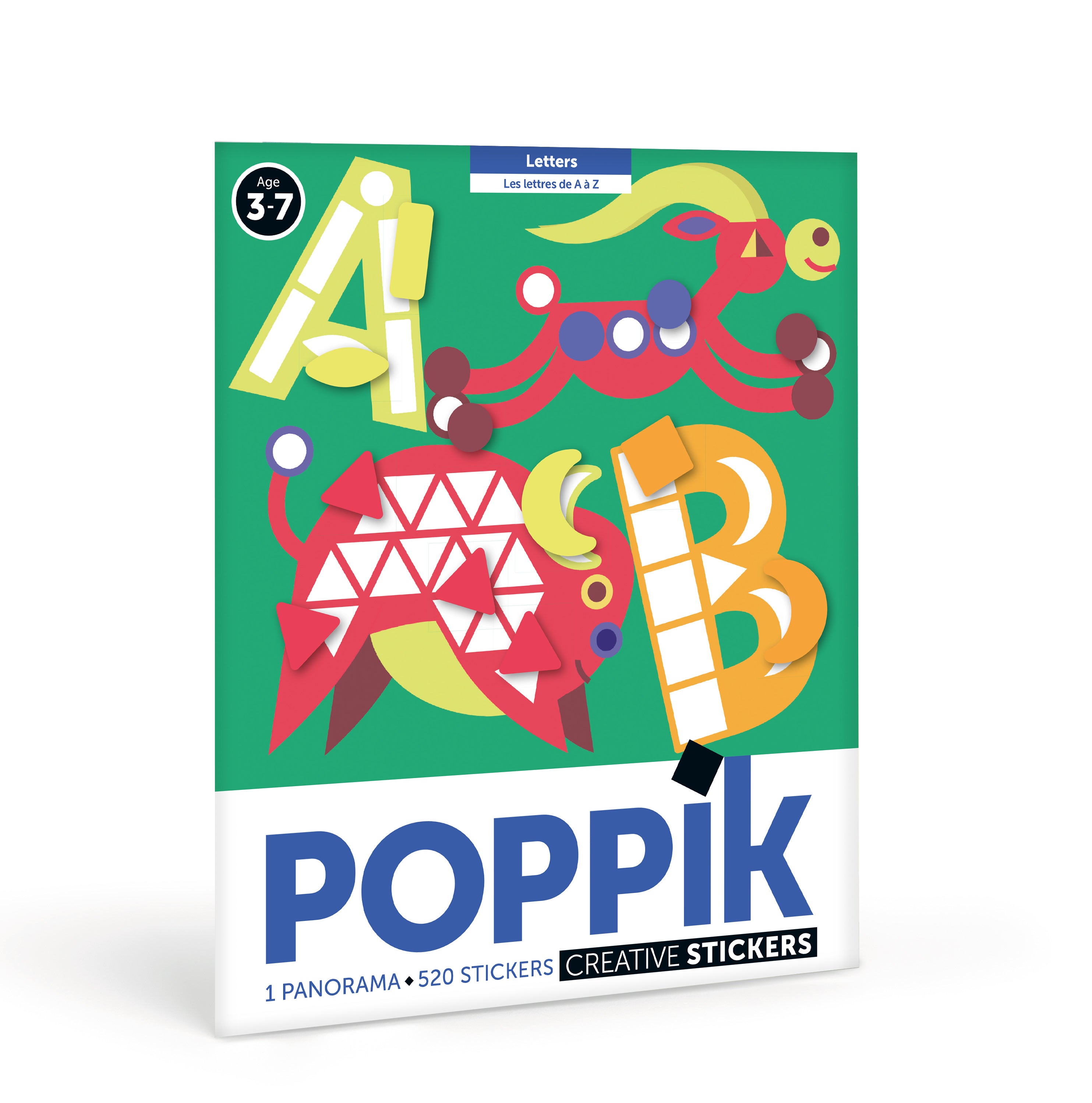Poppik Panorama Sticker Poster // ABC