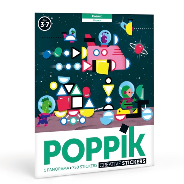Poppik Panorama Sticker Poster // Cosmic