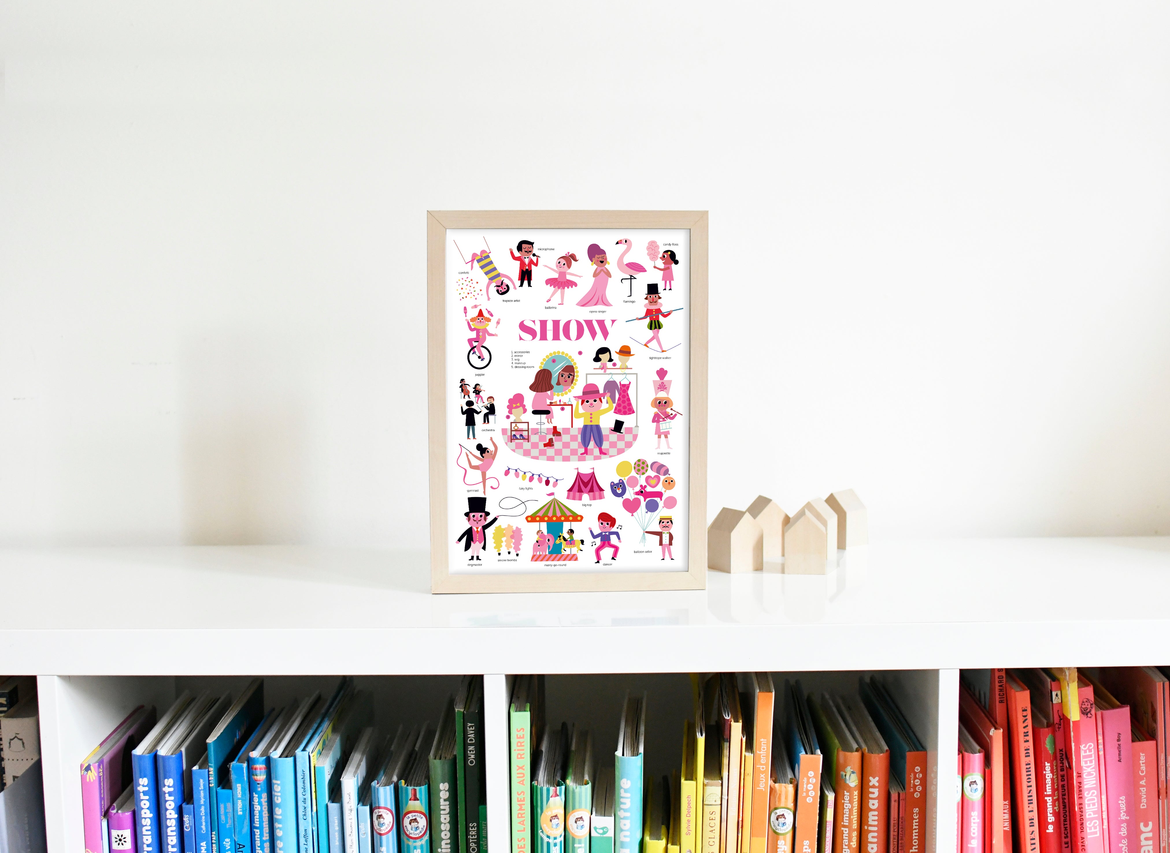 Poppik Mini Sticker Poster // Show