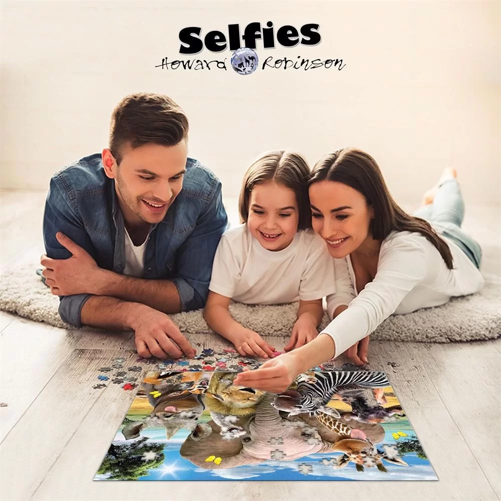 Prime 3D Selfie Yetişkin Puzzle 500 Parça // Afrika 