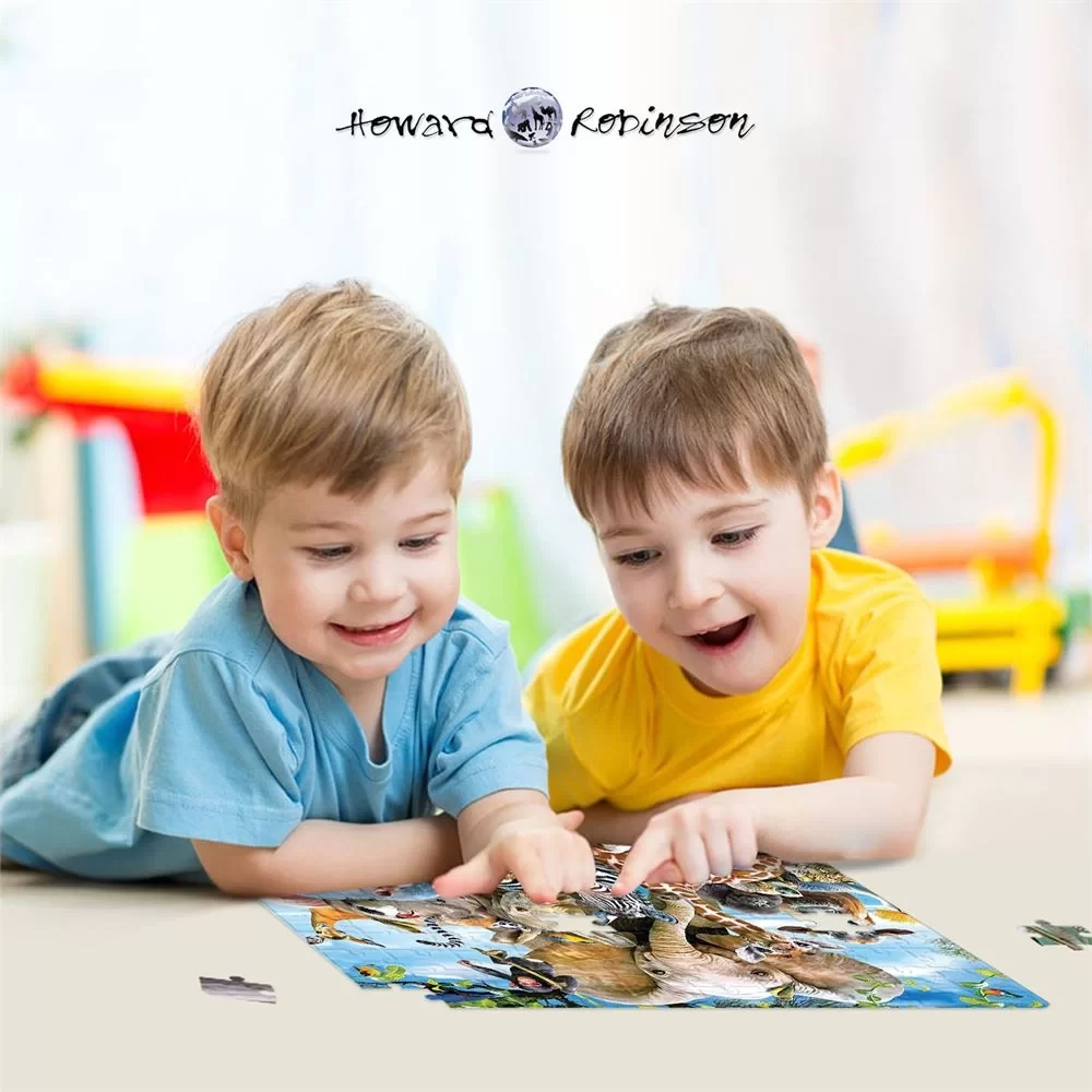 Prime 3D Smile Puzzle 150 Par&ccedil;a // Afrika