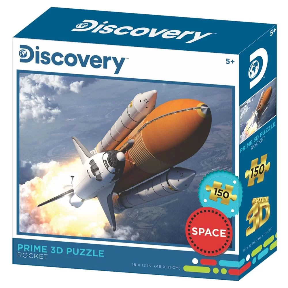 Prime 3D Discovery Puzzle 150 Par&ccedil;a // Roket
