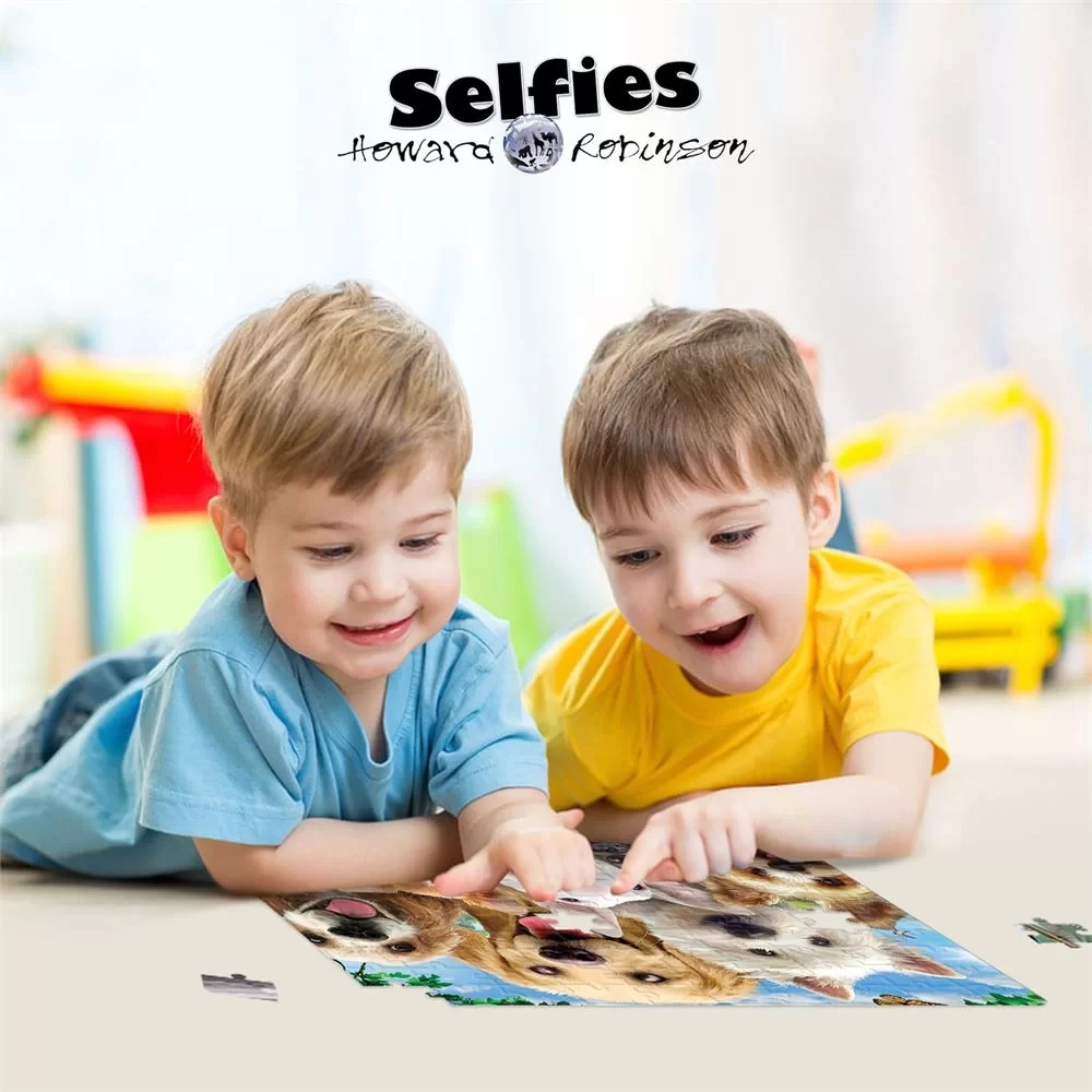 Prime 3D Selfie Puzzle // K&ouml;pek (150 Par&ccedil;a)