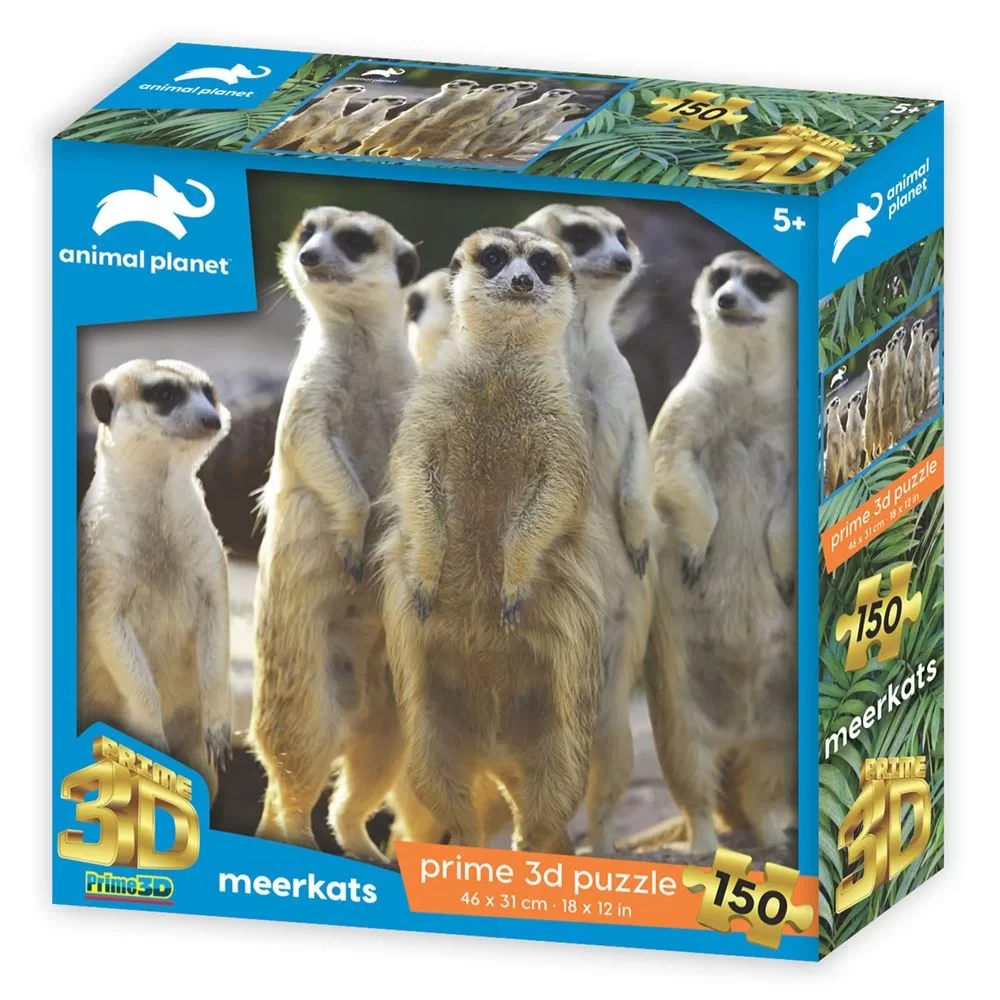 Prime 3D Puzzle 150 Par&ccedil;a // Mirketler