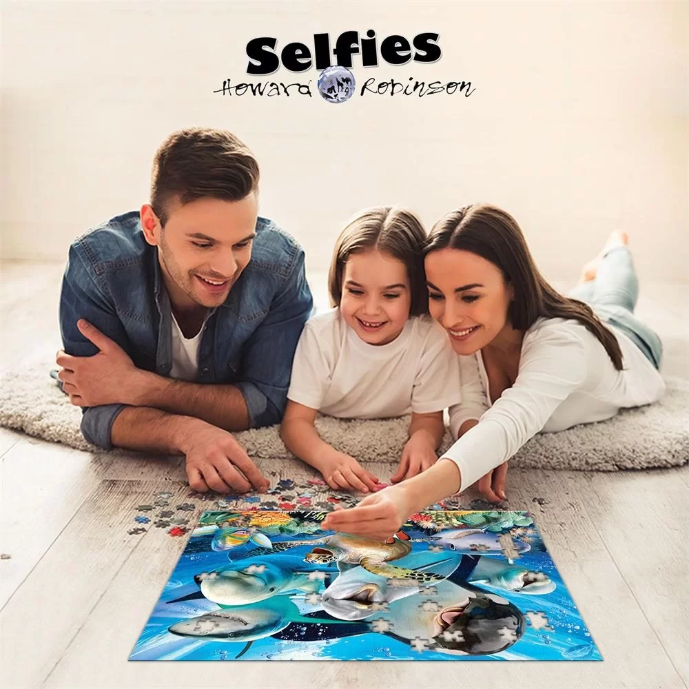 Prime 3D Selfie Yetişkin Puzzle 500 Parça // Okyanusta 