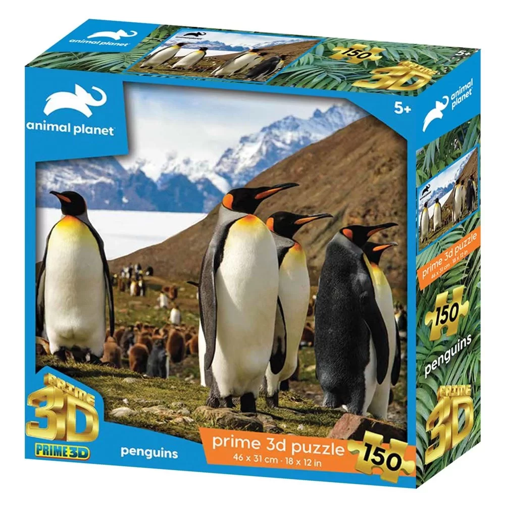 Prime 3D Puzzle 150 Par&ccedil;a // Penguenler