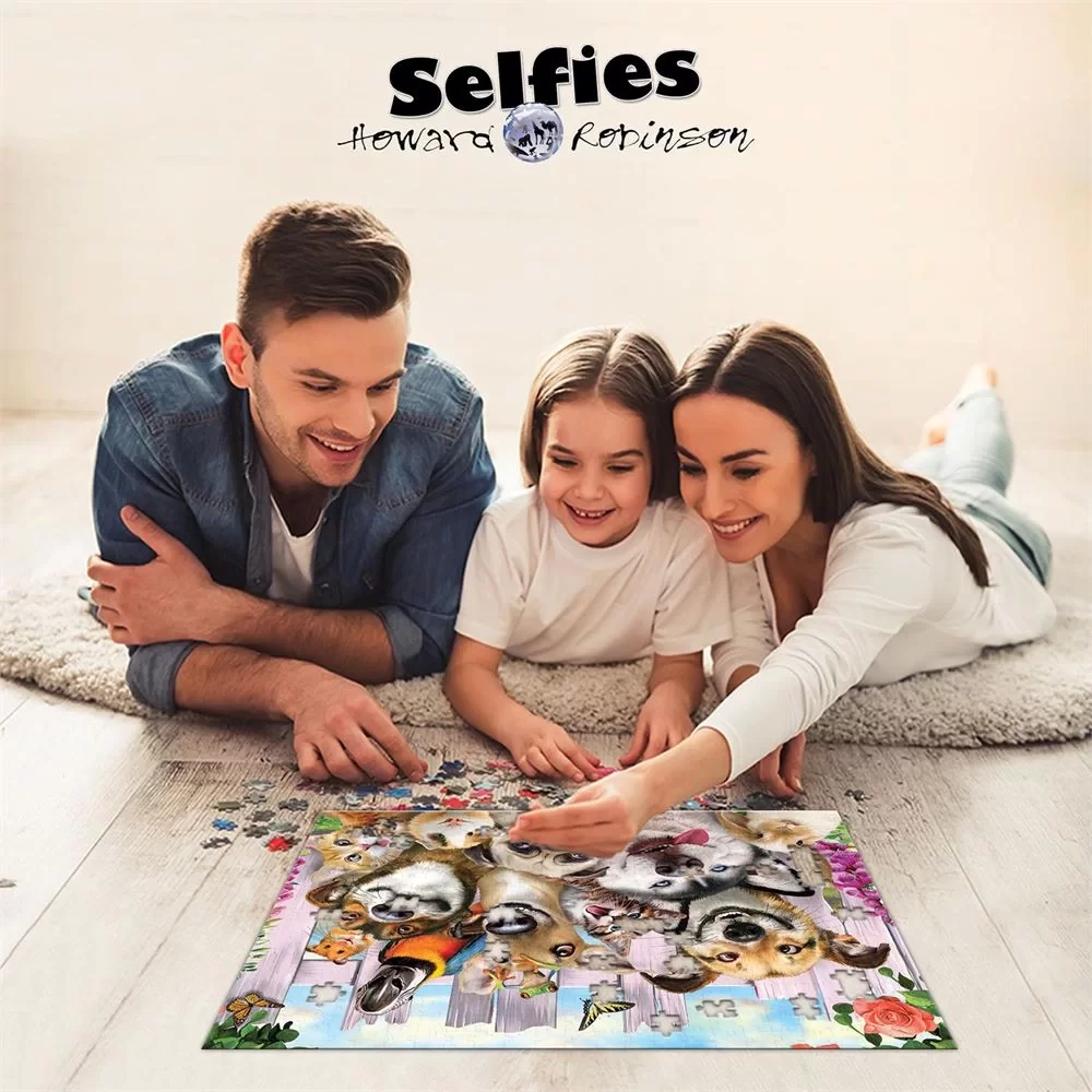 Prime 3D Selfie Yetişkin Puzzle 500 Parça // Pet 