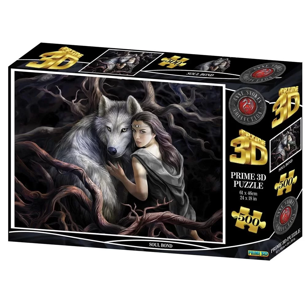 Prime 3D Yetişkin Puzzle 500 Parça // Soul Bond
