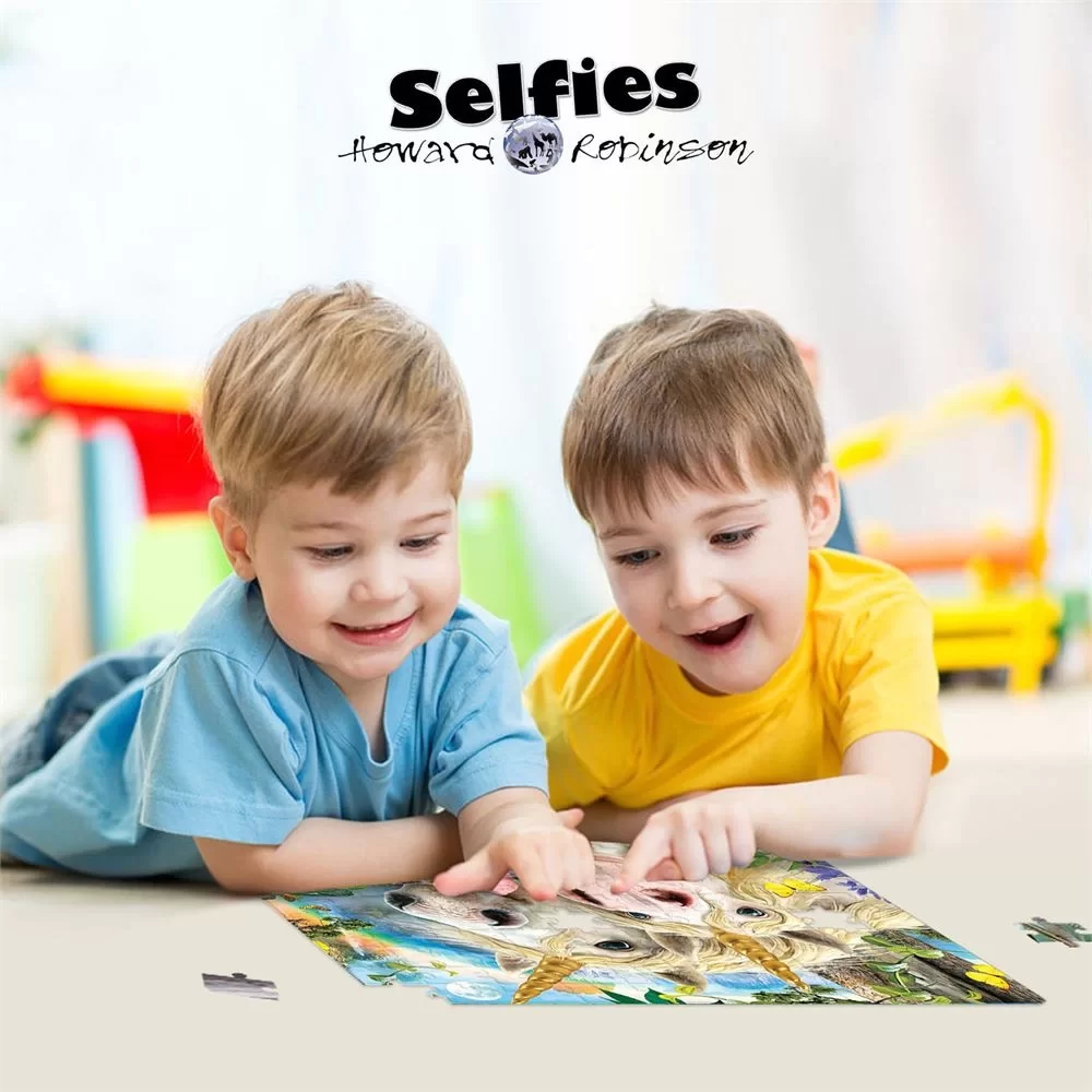 Prime 3D Selfie Puzzle 150 Par&ccedil;a // Unicorn