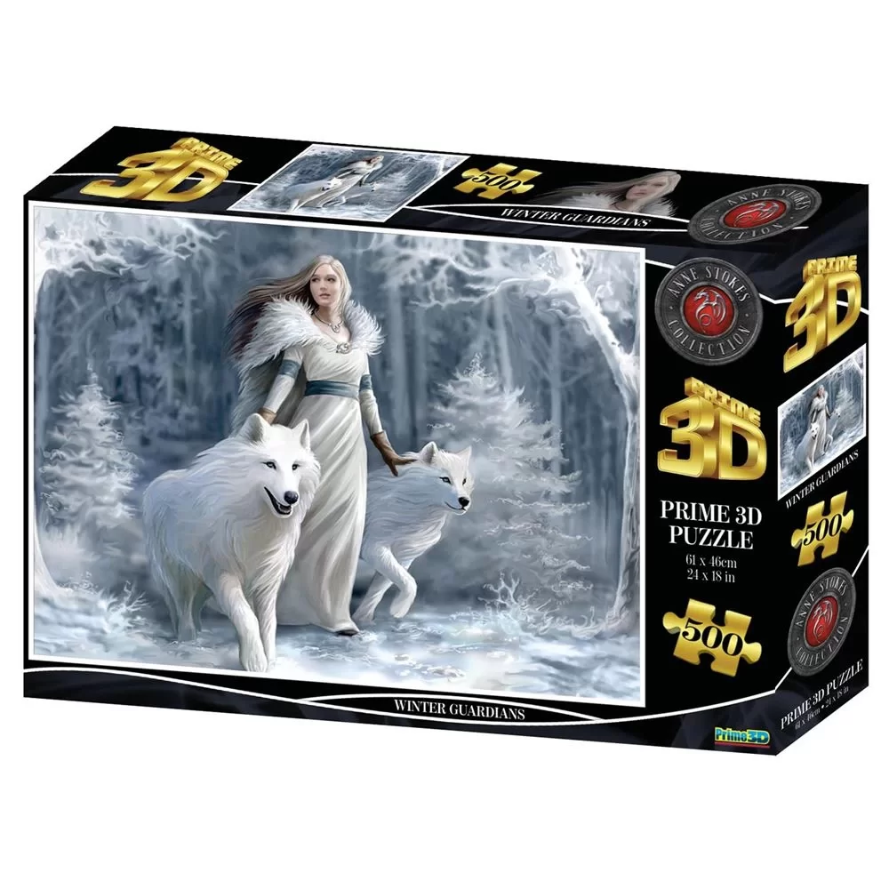 Prime 3D Yetişkin Puzzle 500 Parça // Winter Guardians