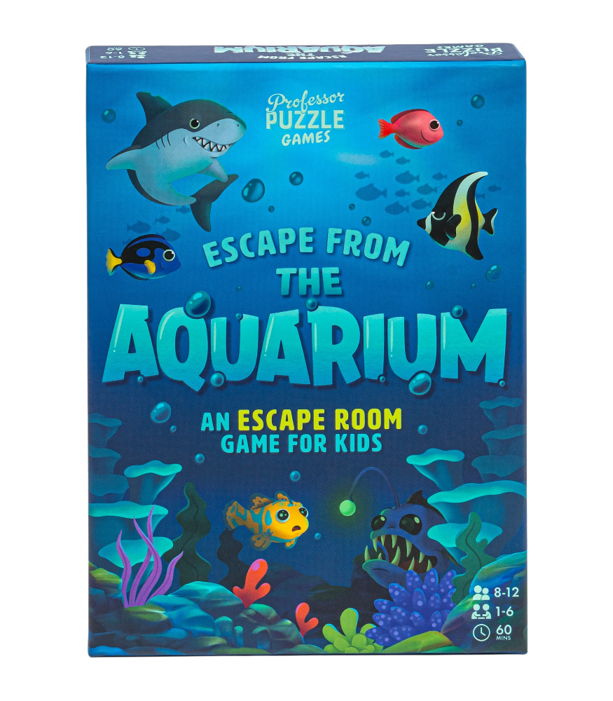Professor Puzzle Dedektif Aile Oyunu // Escape from the Aquarium