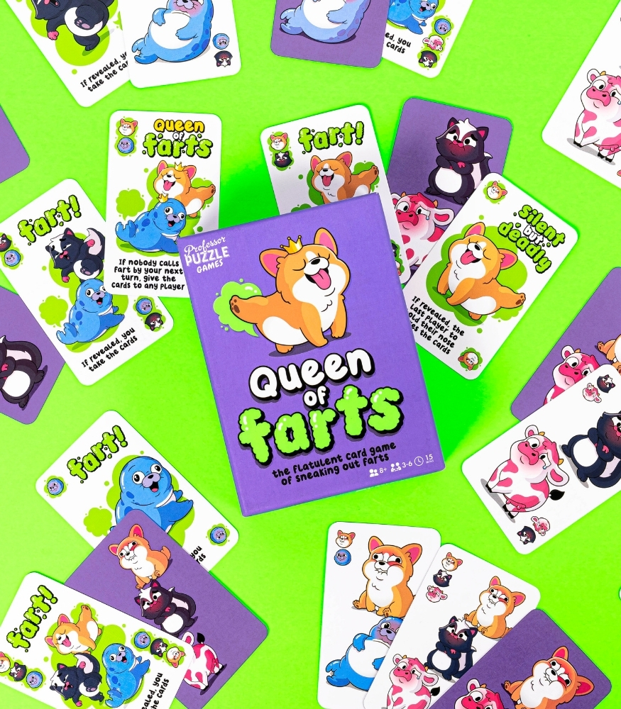 Professor Puzzle Kart Oyunu // Queen of Farts