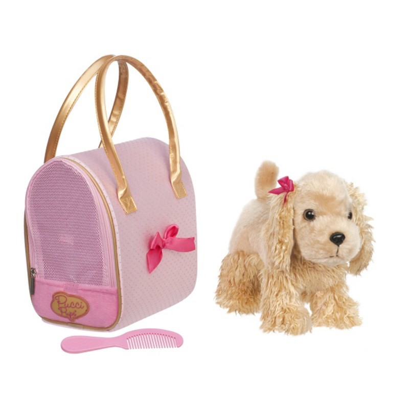 Pucci Pups Çantalı Peluş Köpek // Cooker Spaniel