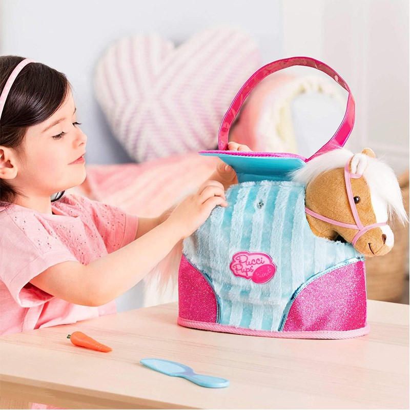 Pucci Pups Çantalı Peluş At