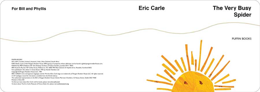 Puffin The Very Busy Spider