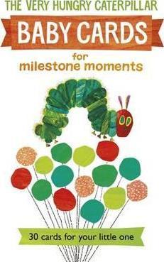 Puffin Very Hungry Caterpillar Baby Cards for Milestone Moments
