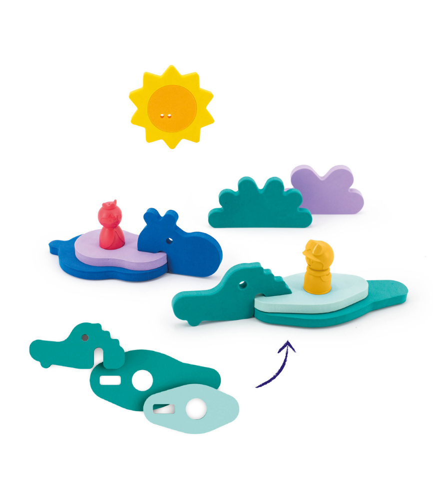 Quut Y&uuml;zen Yapboz Arkadaşlar // Into the Jungle