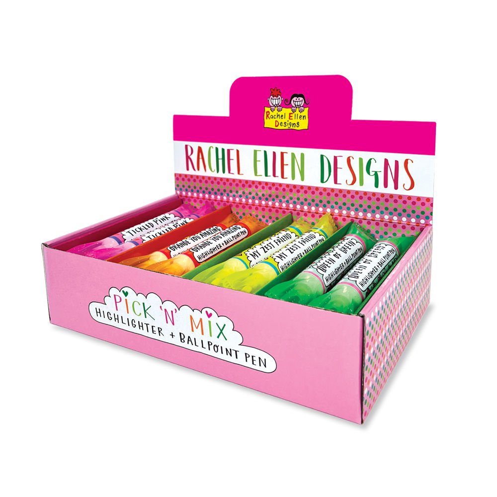 Rachel Ellen Çift Taraflı Kalem // Turuncu