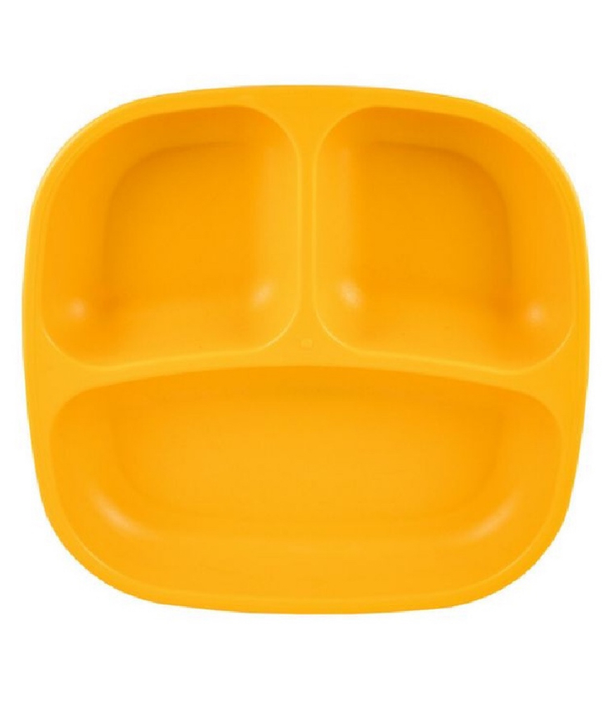 Re-Play Bölmeli Tabak // Koyu Sarı