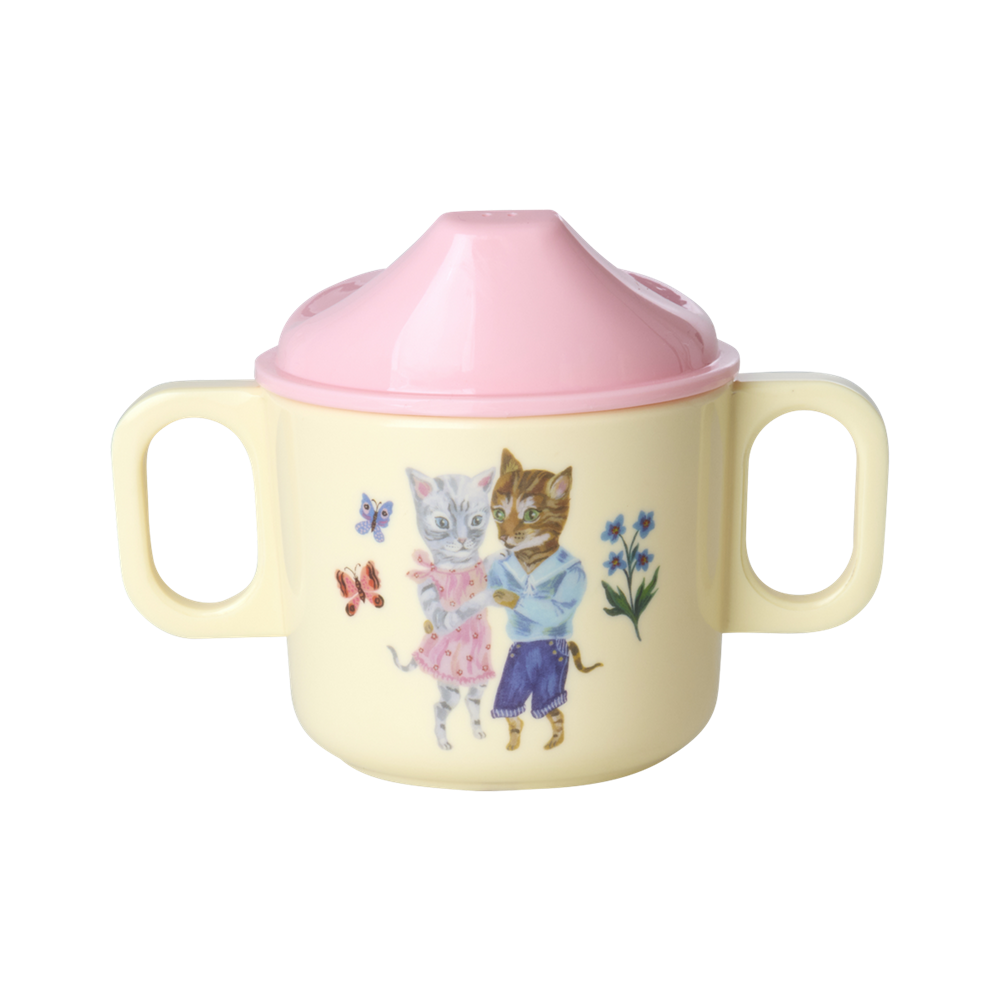 Rice Melamin Çatal & Kaşık Seti // Nathalie Lété - Pink