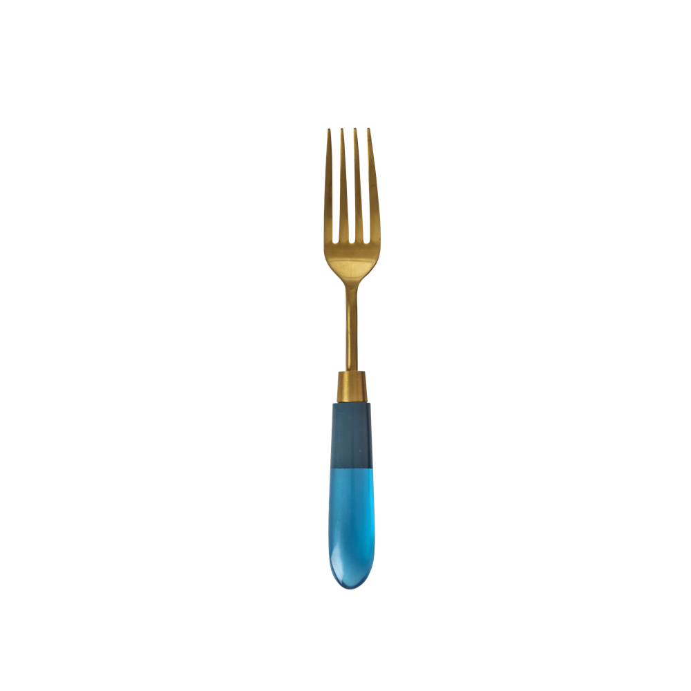 Rice Paslanmaz Çelik Çatal // Blue (1 Adet)