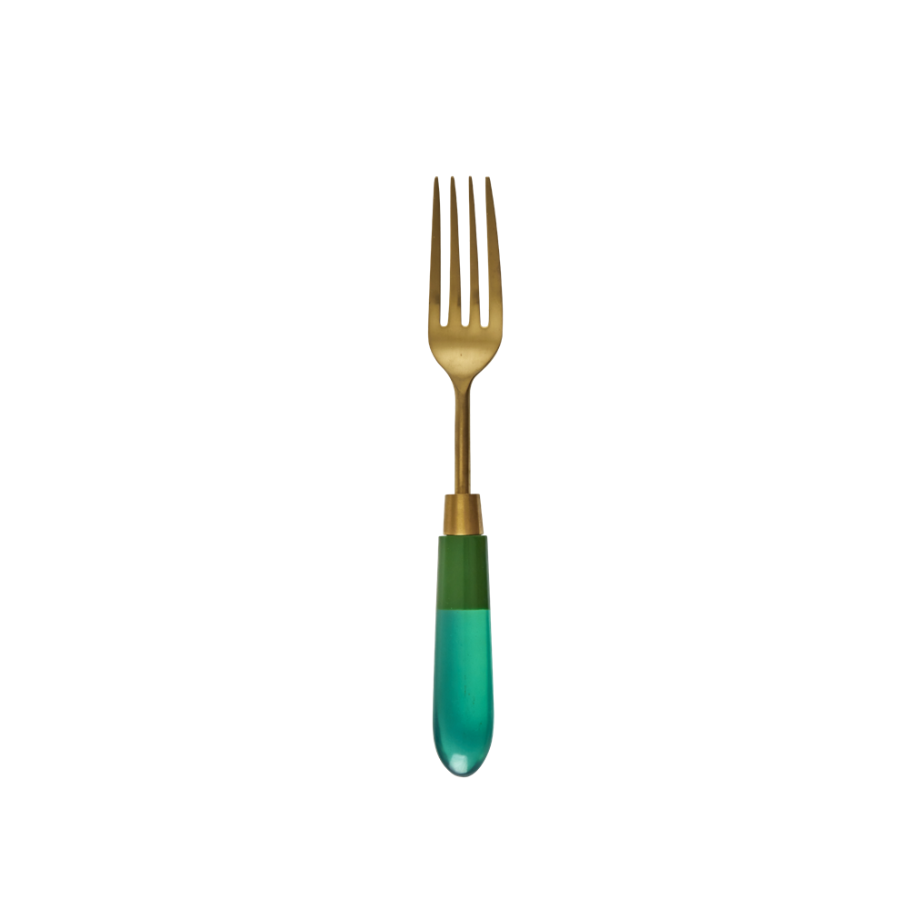Rice Paslanmaz Çelik Çatal // Green (1 Adet)