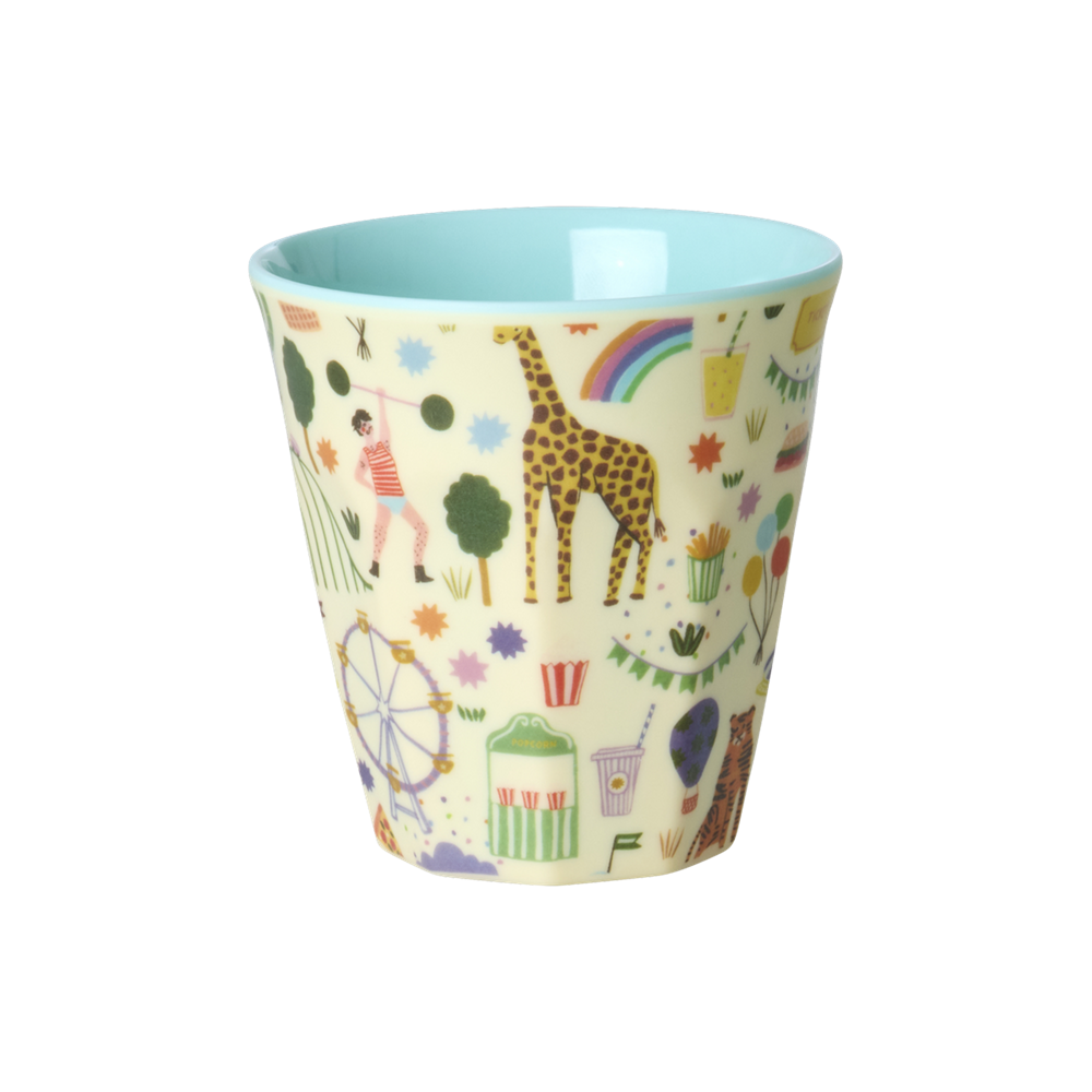 Rice Kids Melamin Çocuk Bardak (S) // Fun Fair - Mint