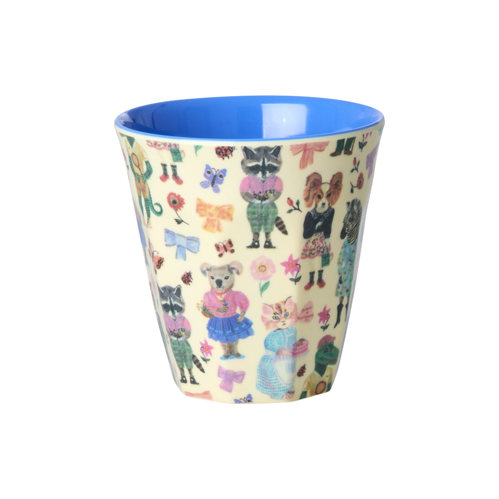 Rice Kids Melamin Çocuk Bardak (S) // Natalie Pete - Blue