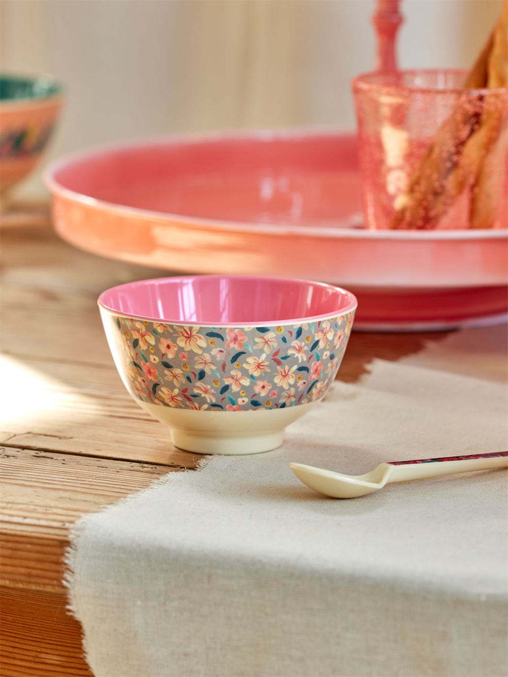 Rice Melamin Kase (S) // Small Sandy Flower