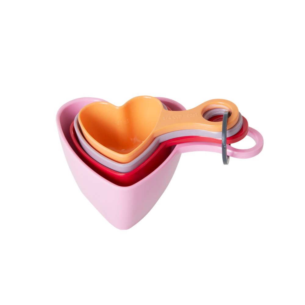 Rice Ölçü Kaşığı Seti // Heart