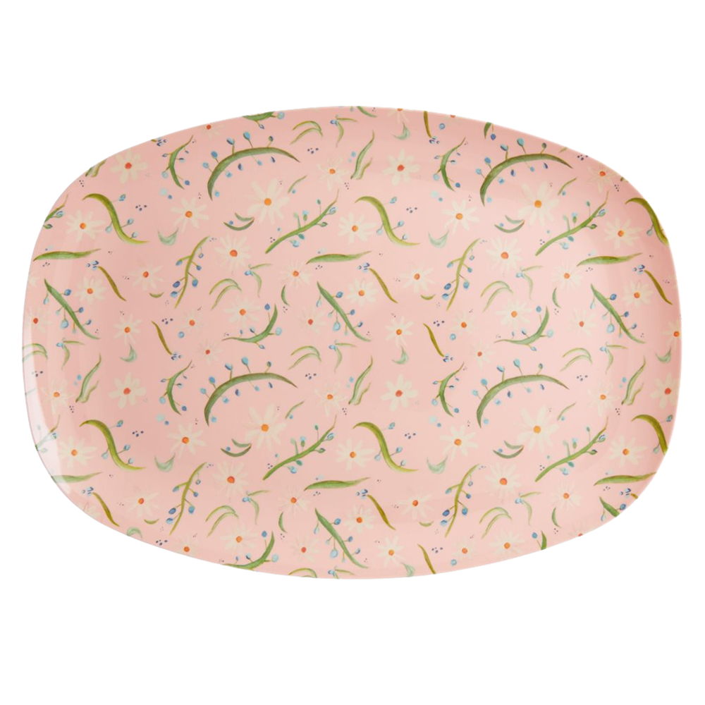 Rice Melamin Dikd&ouml;rtgen Tabak // Delightful Daisies