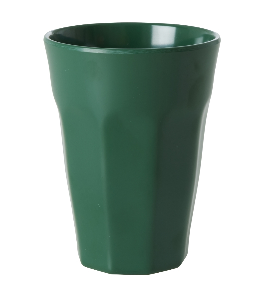 Rice Melamin Bardak (L) // Dark Green