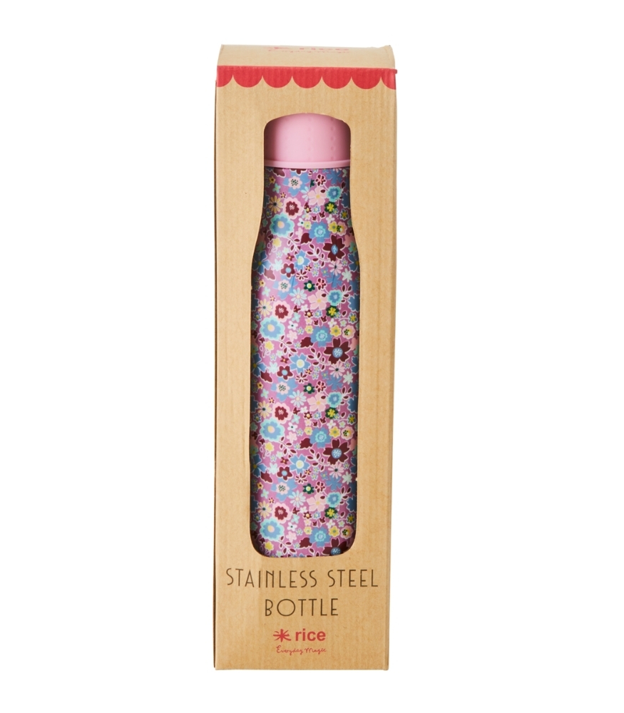 Rice Paslanmaz Çelik Termos (500 ml) // Lavender Fall Floral