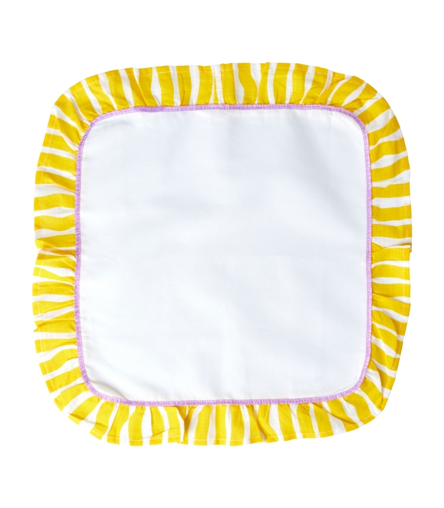 Rice Kumaş Peçete Set Çizgili Kenar // Yellow
