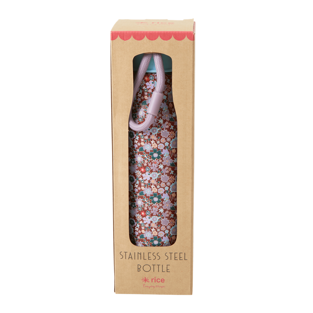 Rice Paslanmaz Çelik Termos (500 ml) // Fall Floral