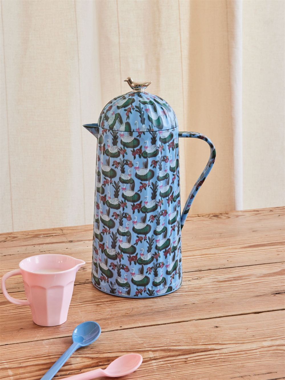 Rice Termos Sürahi (1 Lt) // Swan Lake