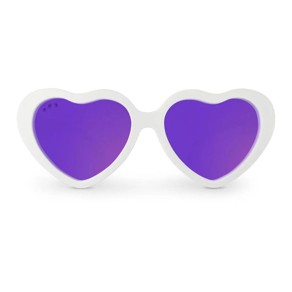 ro-sham-bo Heart &Ccedil;ocuk G&uuml;neş G&ouml;zl&uuml;ğ&uuml; // İce - Mor Lens