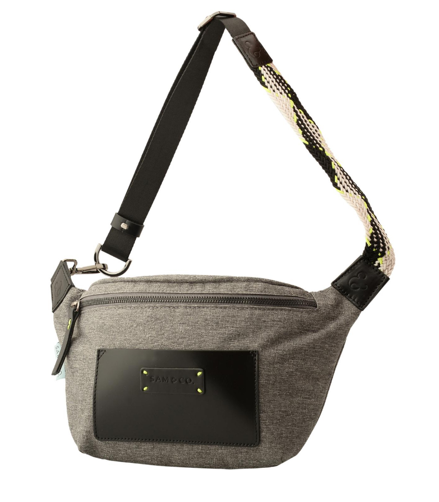 SAM&CO Belt Bag Avocado Anne Bel &Ccedil;antası // Gri