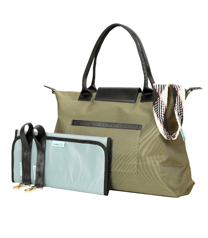 SAM&CO City Seattle Anne &Ccedil;antası // Haki