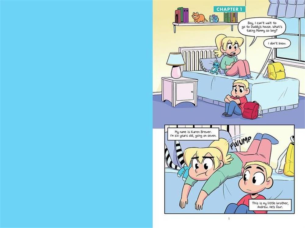 Scholastic US Baby-Sitters Little Sister Graphix: Karen's Kittycat Club #4