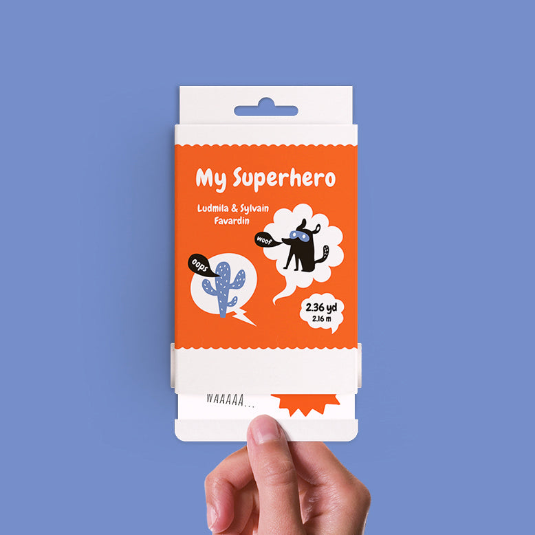 Scrollino Çevirmeli Aktivite Kitapçık // My Superhero