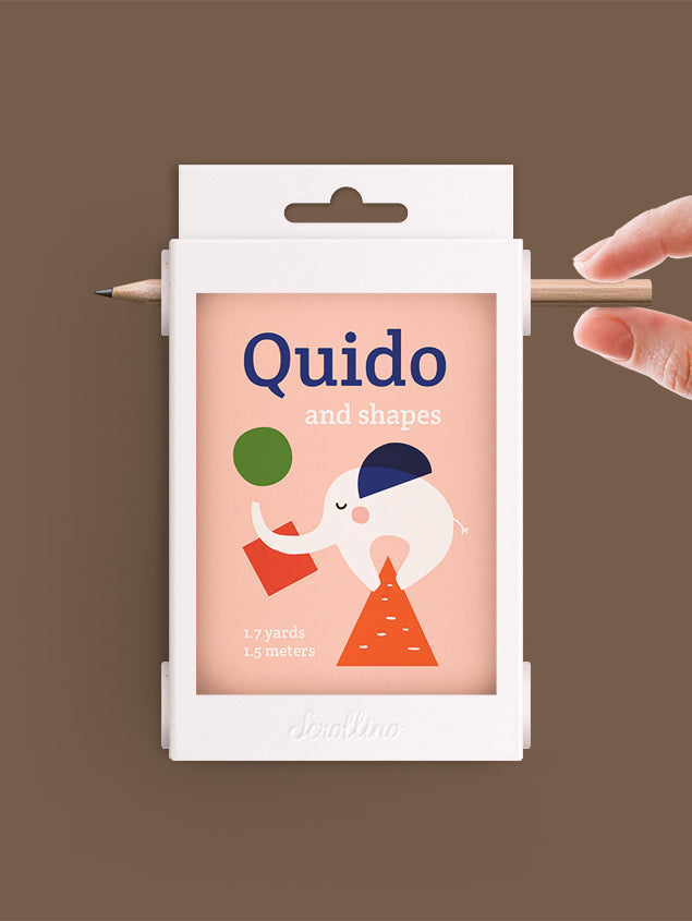 Scrollino Çevirmeli Aktivite Kitapçık // Quido & Shapes