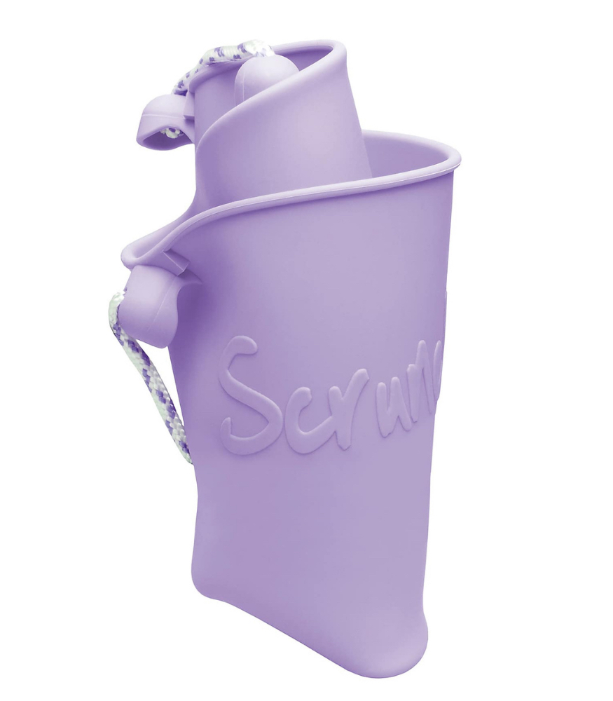 Scrunch Silikon Plaj Kovası // Duck Egg Blue