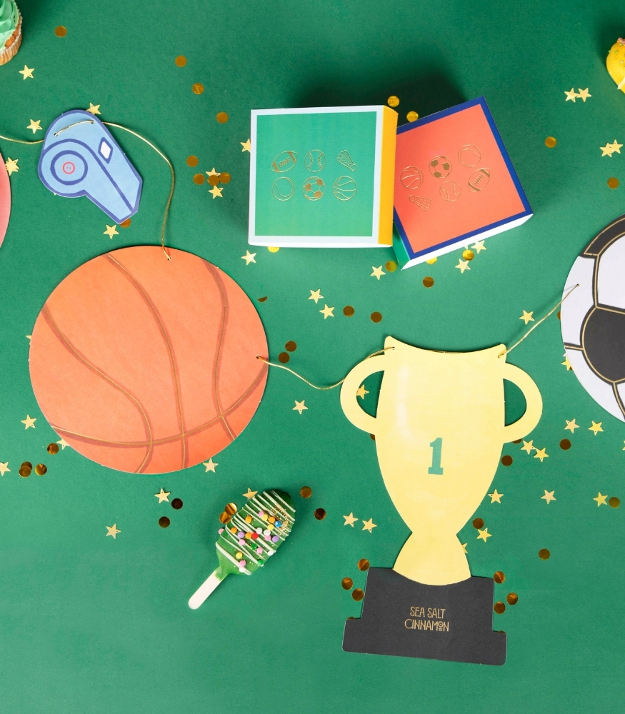 Sea Salt Cinnamon Parti Tabak (8 Adet) // Mavi