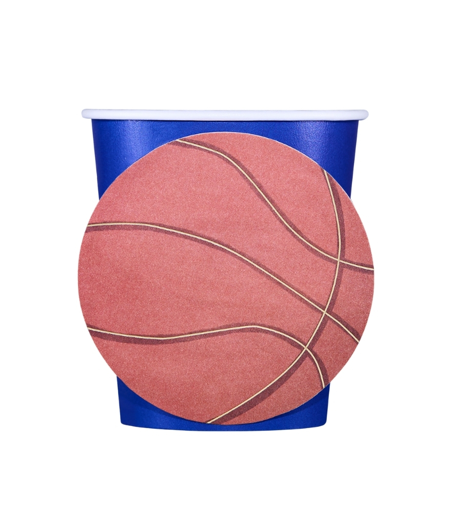 Sea Salt Cinnamon Parti Bardak (8 Adet) // Basketbol - Lacivert